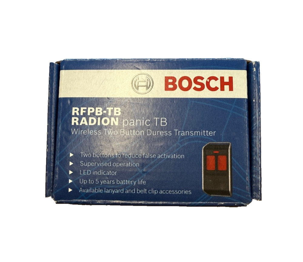 Bosch RFPB-TB RADION Wireless Panic Transmitter 2-Button