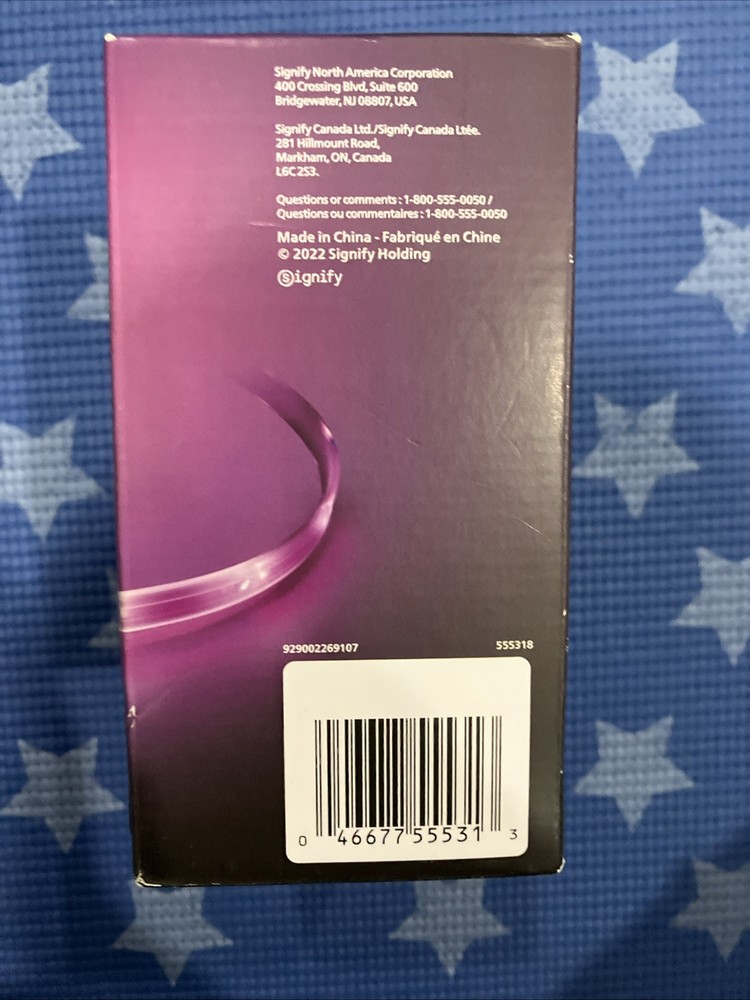 Philips Hue Lightstrip Plus V4 2m Base Kit - Multicolor New