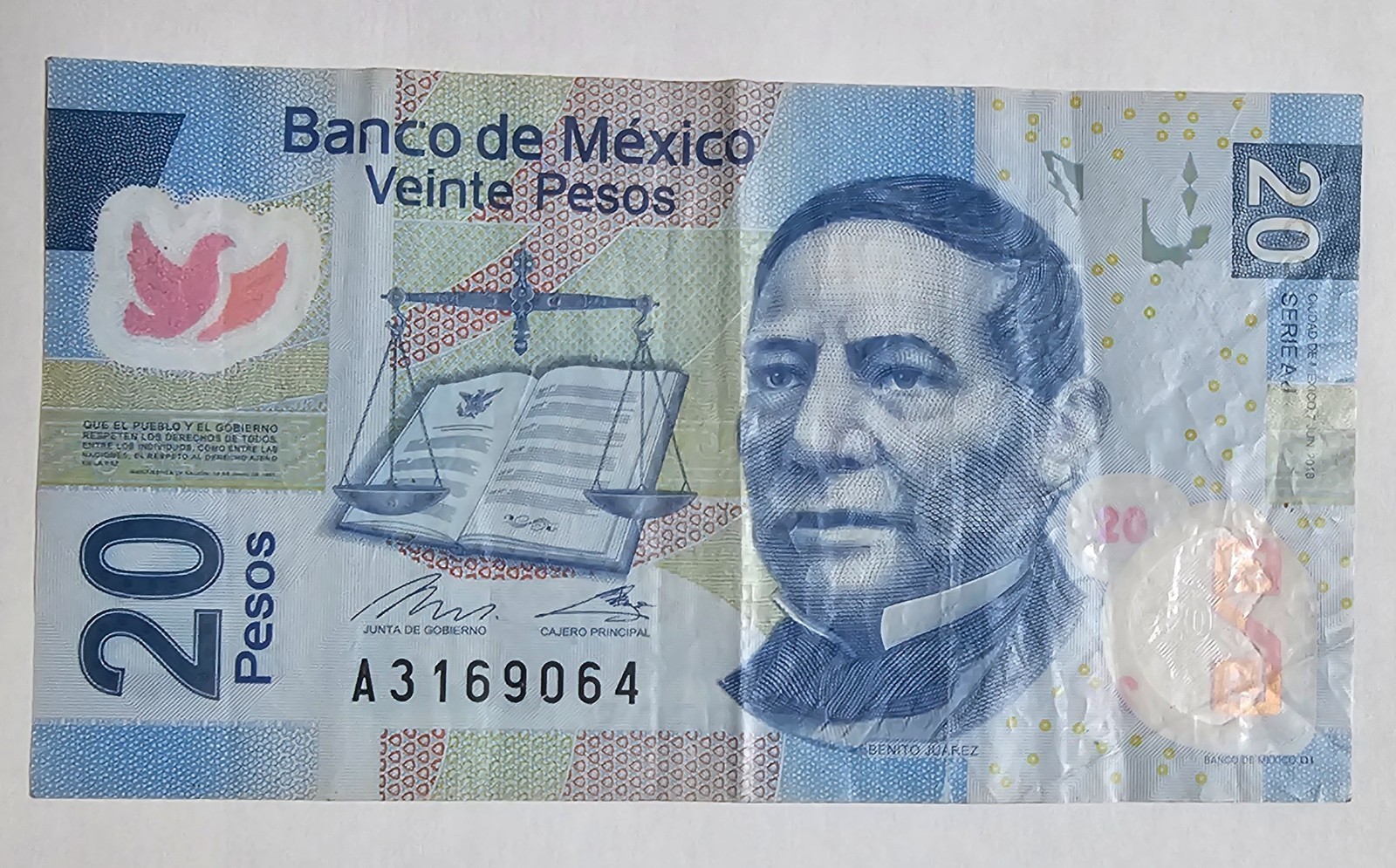 LOT OF 11 MIX BANKNOTE MEXICO 1998,1999,2018,2019,2021,2022.