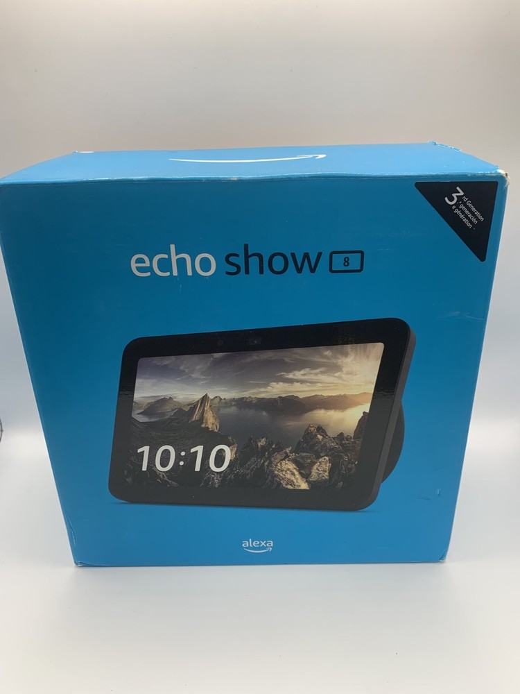 Amazon Echo Show 8 - 3RD GENERATION - ORIGINAL BOX & PACKAGING