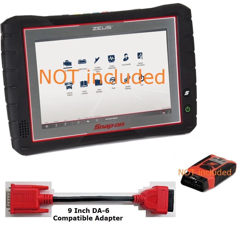 OBD2 to OBD1 Cable Adapter Compatible with Snap-on DA-6 For ZEUS CSM Module