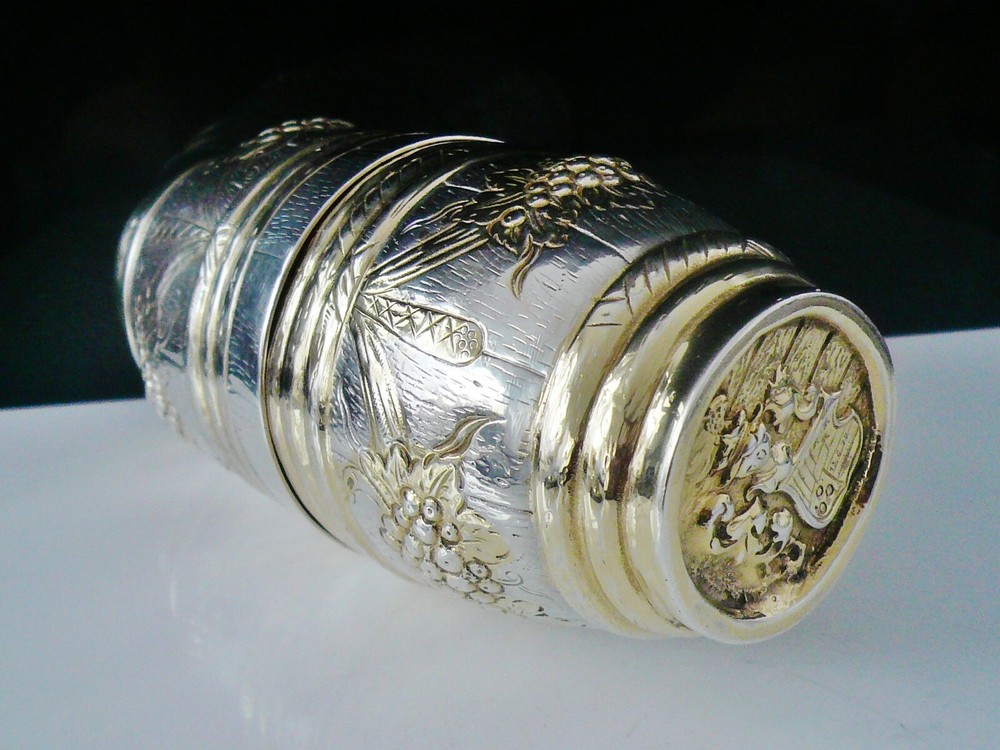 Silver Gilt Doppelbecher Double Beaker Brautbecher,