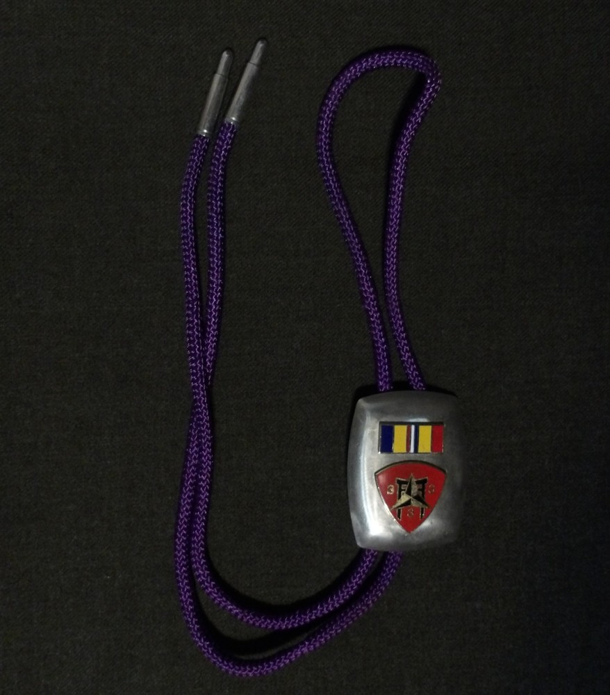 USMC 3rd Marine Corps Combat Action Bolo Tie