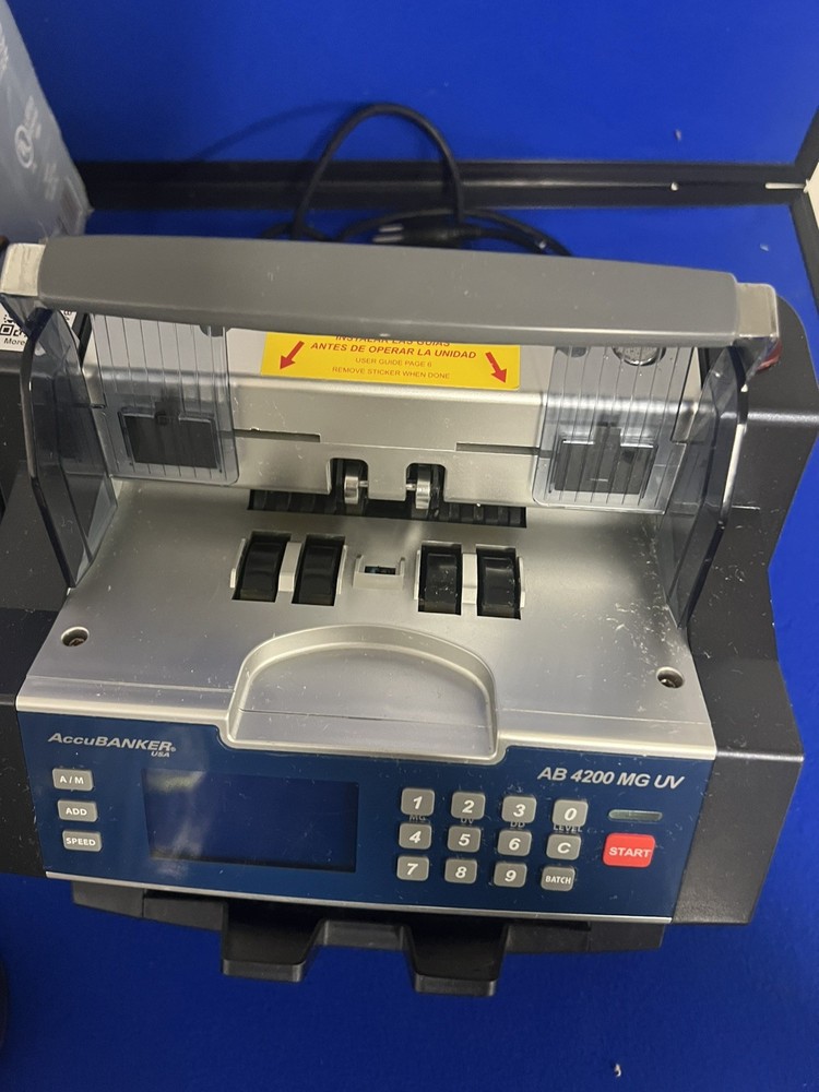 AccuBanker AB4200 Basic Bank Grade Bill Counter READ