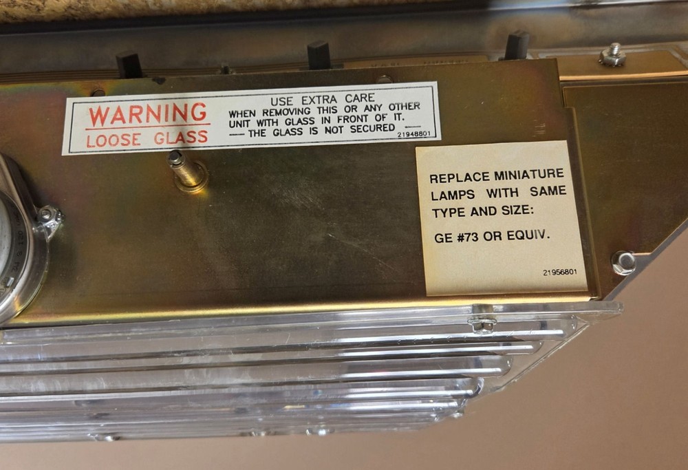 Rowe AMI CD-100C & D jukebox animation display assembly - Tested good