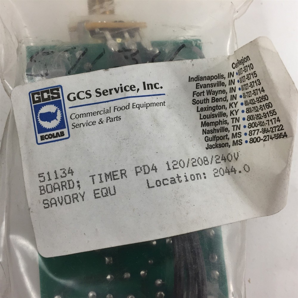 Savory 51134 Timer Board PD4