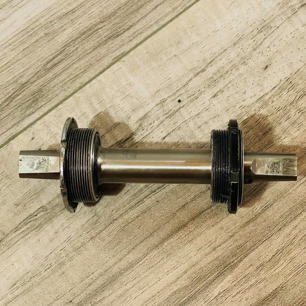 Vintage Titanium Square Taper MTB Bottom Bracket 128mm MTB Single Speed