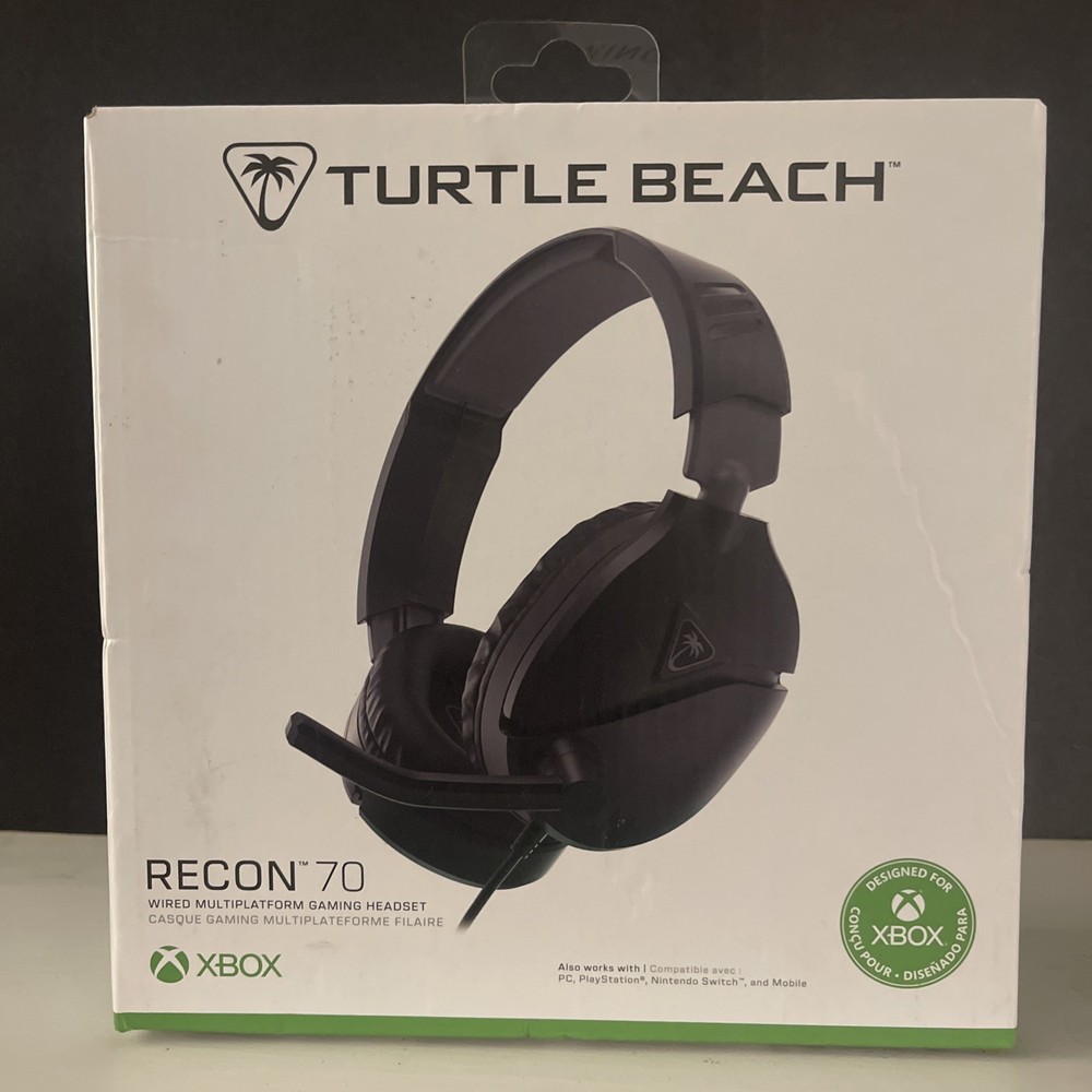 Turtle Beach Recon 70 Wired Multiplatform Gaming Headset.