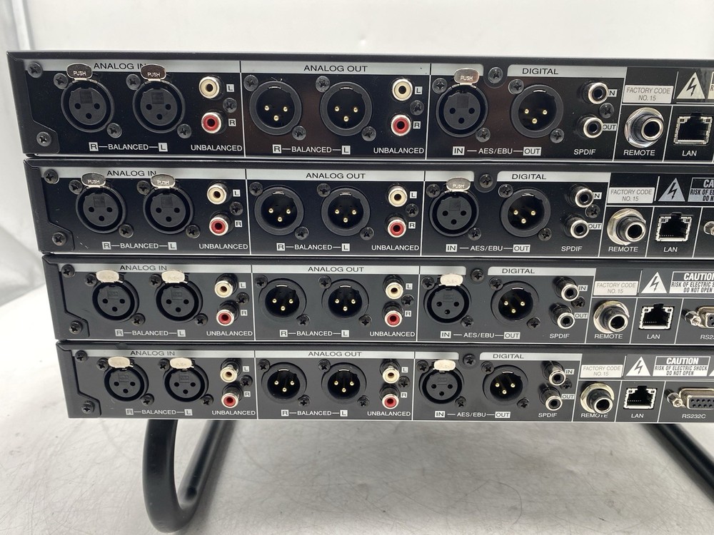 Lot of 4 Marantz PMD580 Rack-Mount CompactFlash Network Solid State Recorder