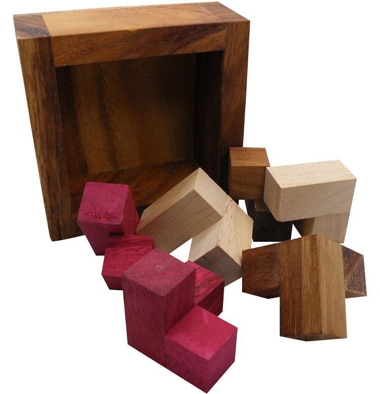 Checkout Packing Problem Wooden Puzzle