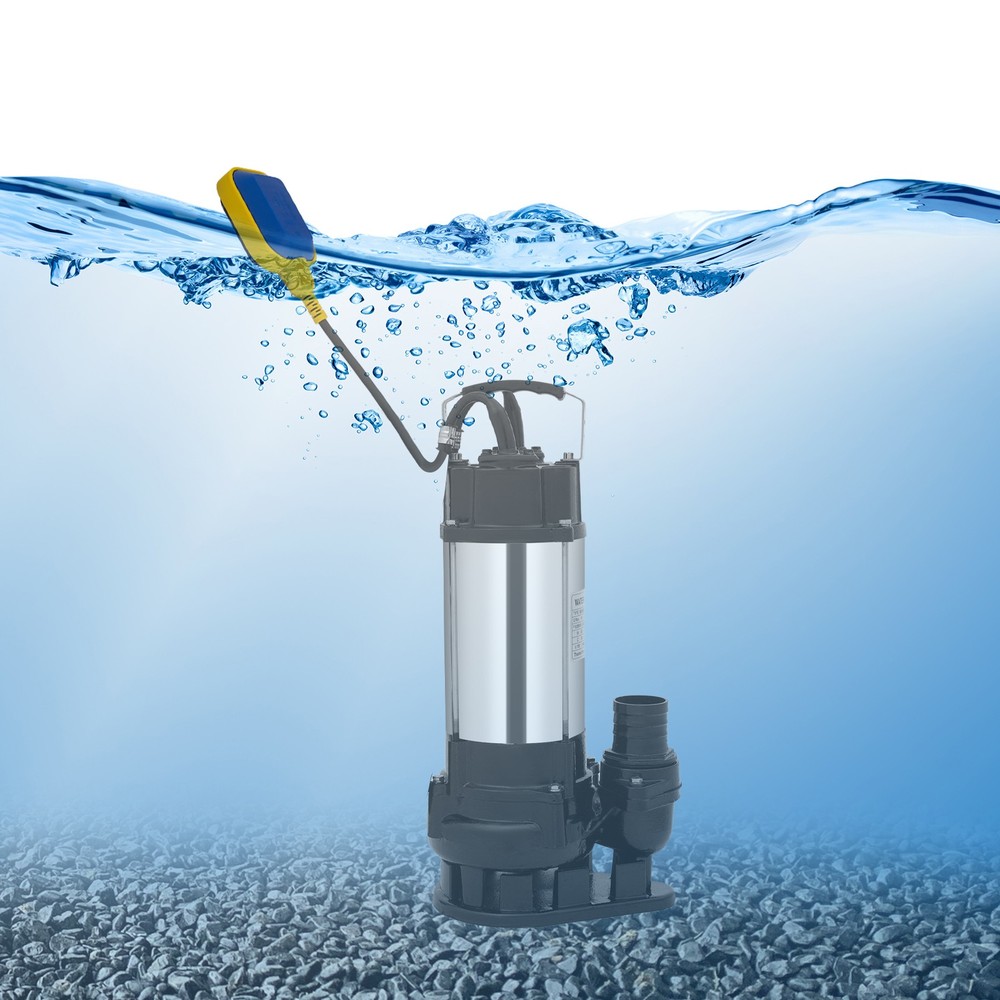 Submersible Pump with Automatic Float Switch, Submersible Pump w/ 2'' Discharge