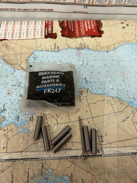 Quicksilver #FK247 Pin Propeller Kit.