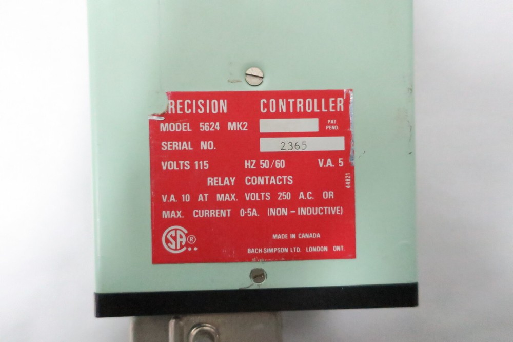 Precision Control Products 5624 MK2 Panel Meter 0-2.5m
