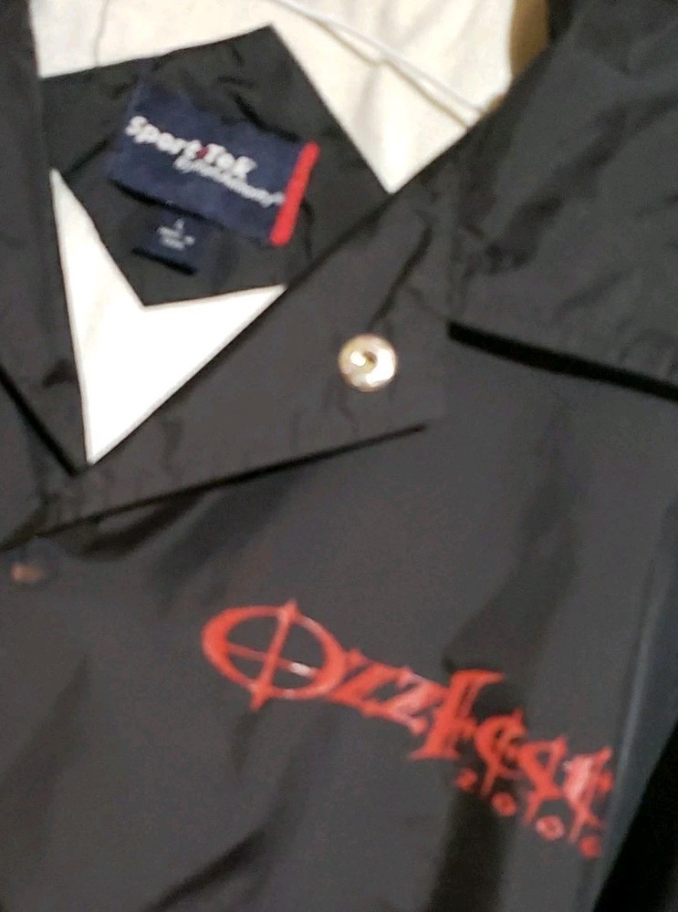 OZZFEST 2006 STAFF ONLY LARGE RAIN/WINDBREAKER(PLAYSTATION SPONSOR RARE Vintage
