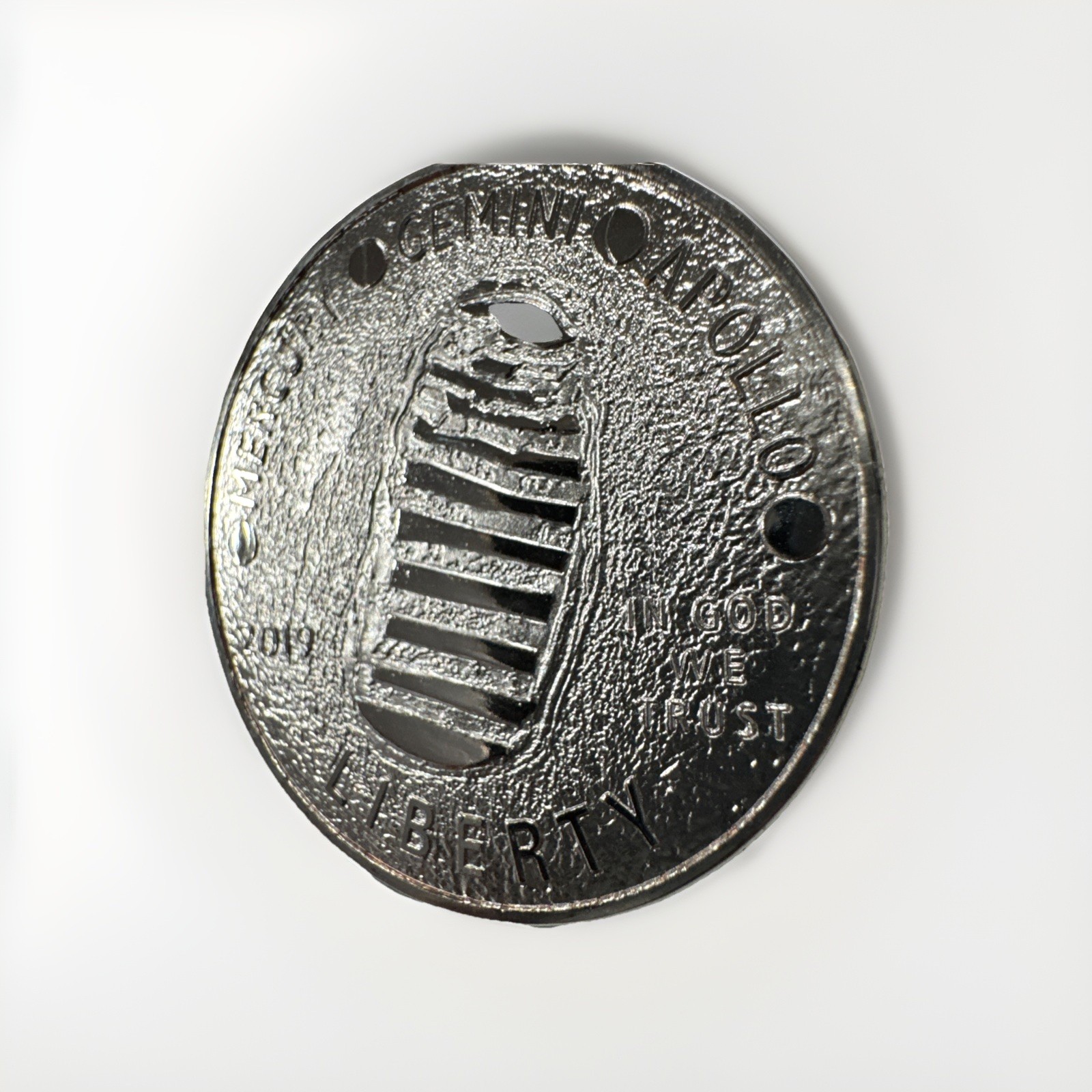 50th Apollo 11 Moon Armstrong Landing Anniversary Commemorative Coin