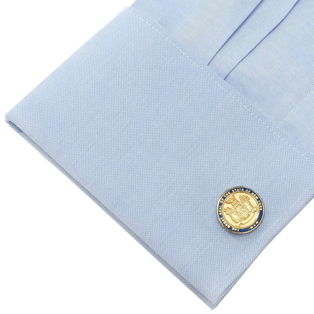 New York State Seal Cufflinks