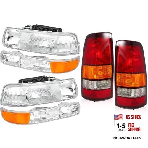 Factory Style Headlights Tail Lights Assembly Headlights Tail Lights Combo