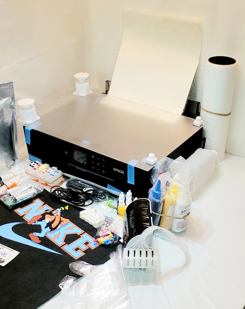 DTF PRINTER CONVERTED XP-15000 EPSON A3+ 13" Premium DTF Kickstart Bundle