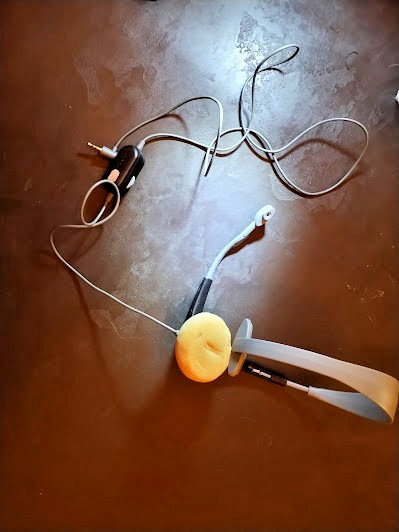 2 Microsoft Xbox 360 Headsets. Working.