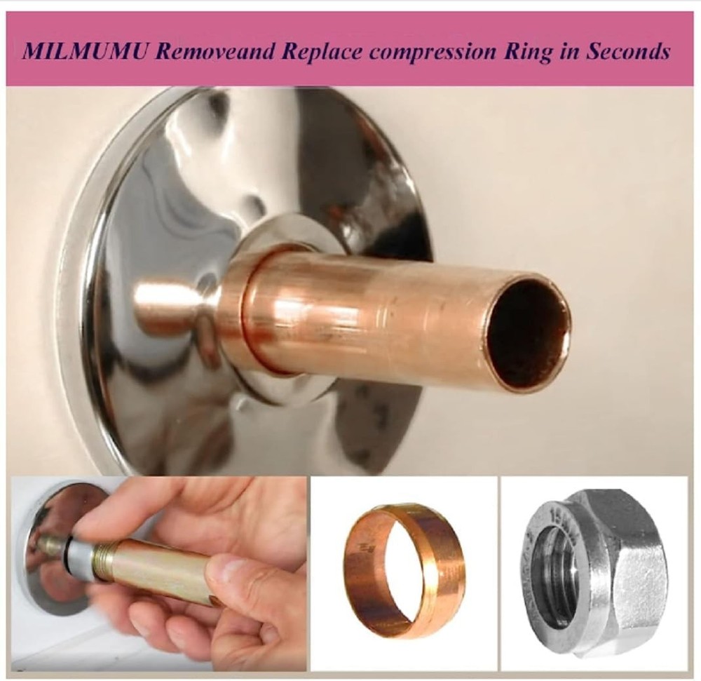 Compression Sleeve Puller Remove Tool Nut & Ferrule of Pipe 03943 -