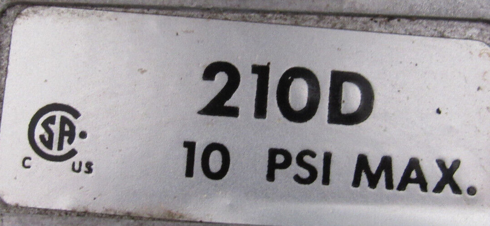 NEW MAXITROL 210D REGULATOR 1"