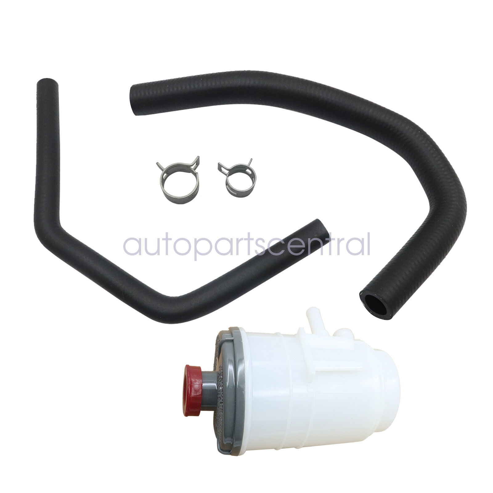 Fits For Honda Accord 2003-2007 Power Steering Pump Reservoir Tank & Hoses Kit