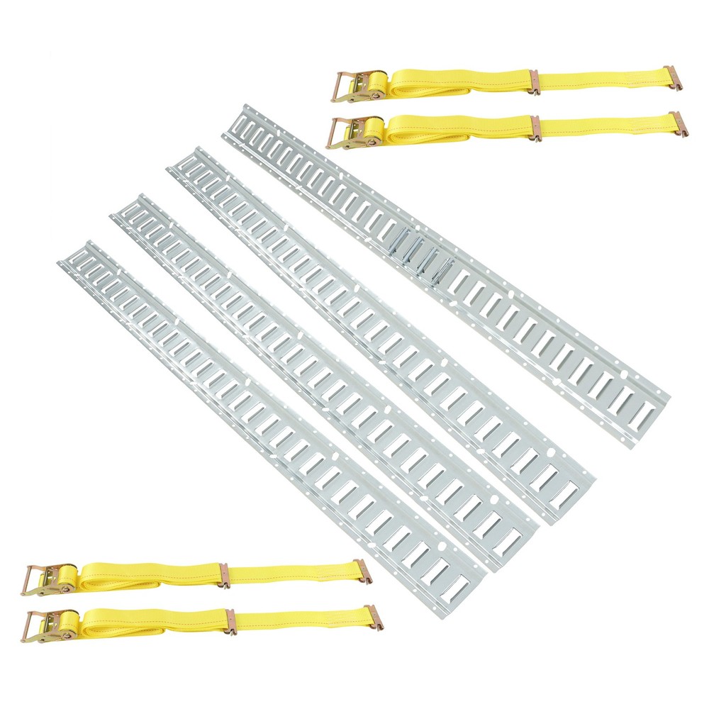 LABLT 5' E Track Tie Down Enclosed Trailer Secure Cargo Heavy Loads Galvanized