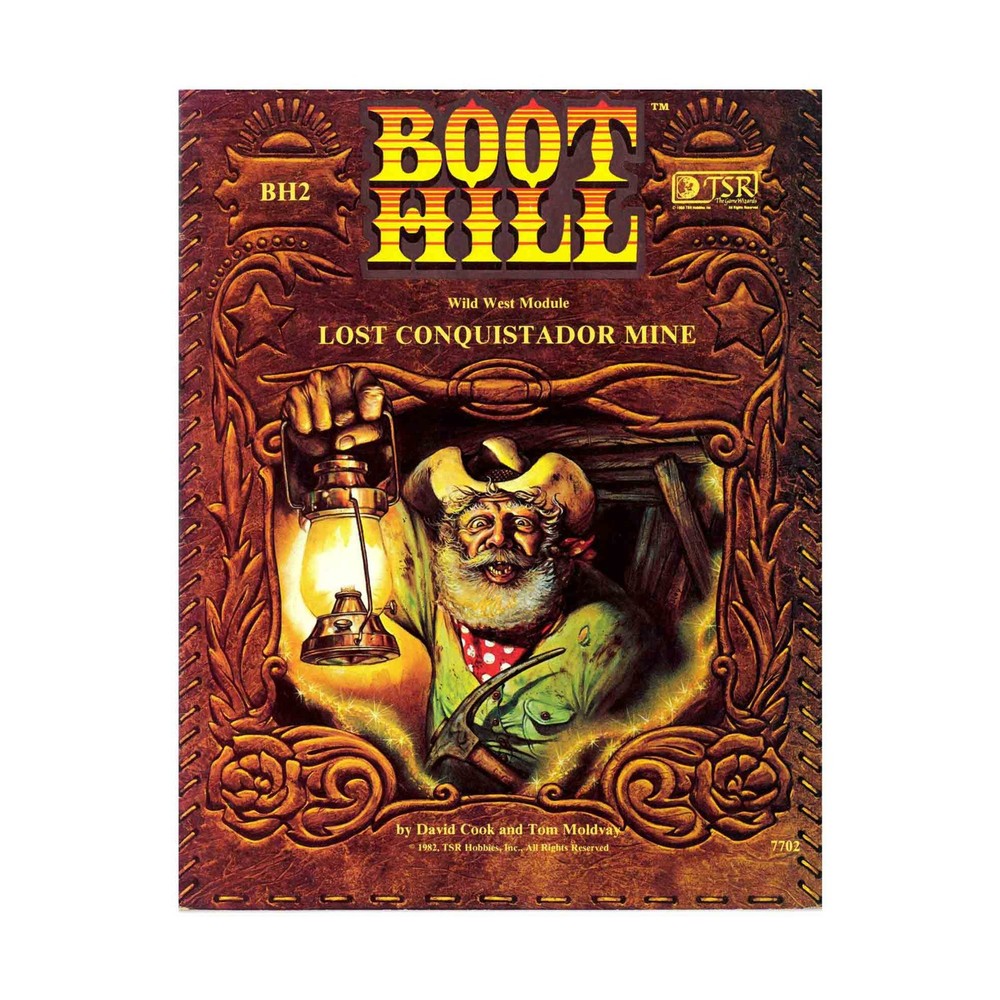 TSR Boot Hill Lost Conquistador Mine VG+