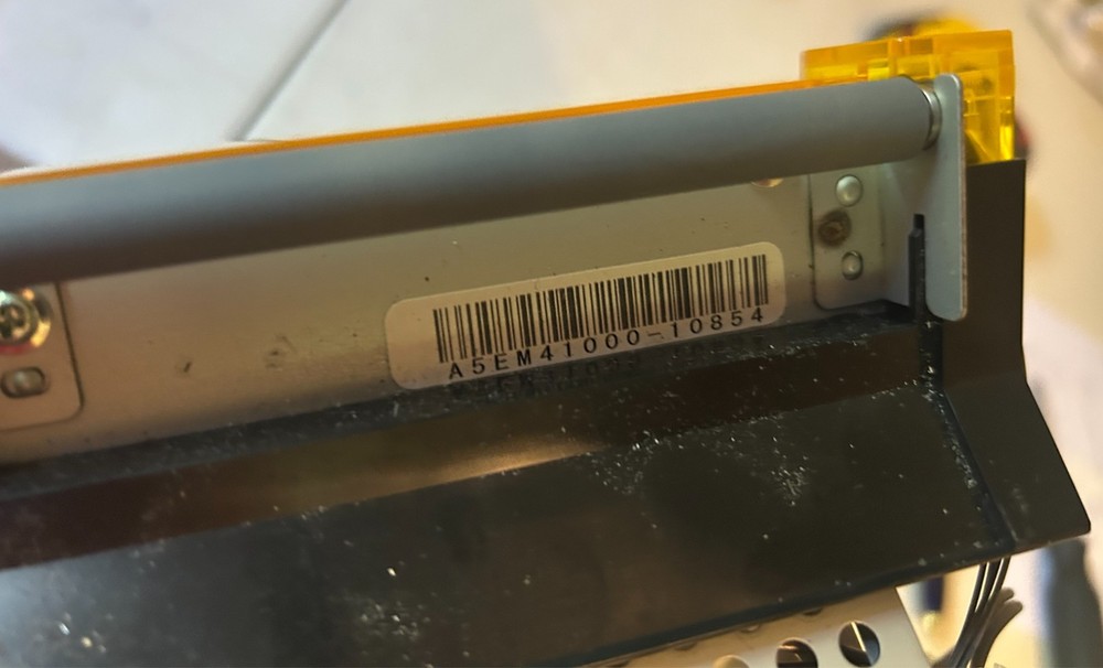 Konica Sigma CR - Eraser Lamp Assembly A5EM41000-10654