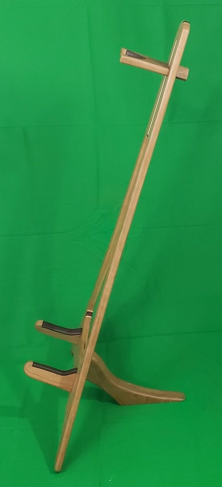 Guitar Stand handmade by woodnuts.com solid Cherry W/ Bobinga & Maple NEW