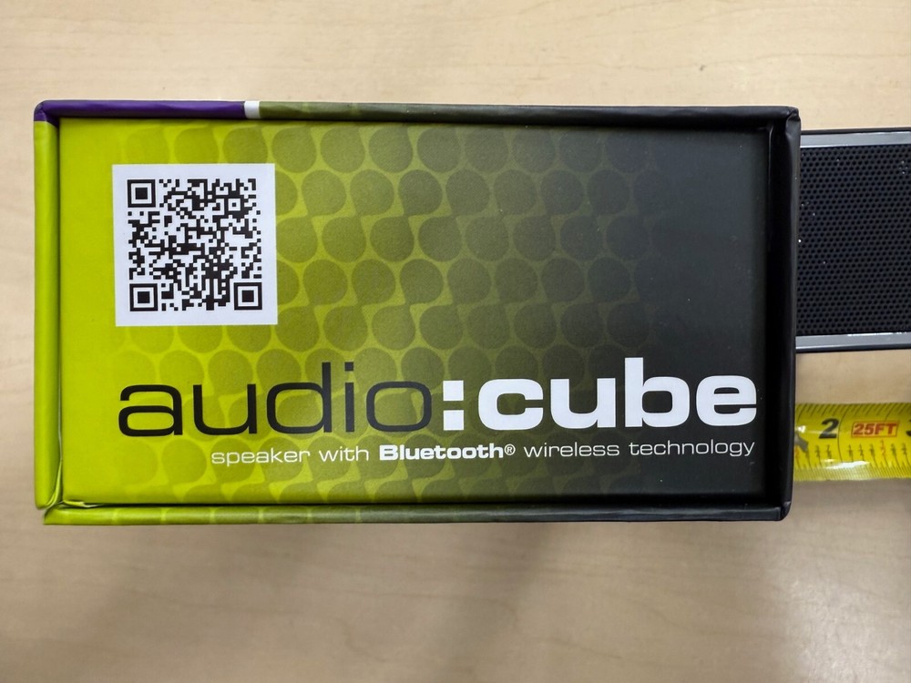 SnakeByte Powerful Wireless Mini Cube Speaker for Tablets, iPhone, Android