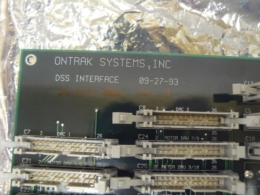 ASML 280075013 DSS interface Ontrak Systems 28-0075-013 rev B