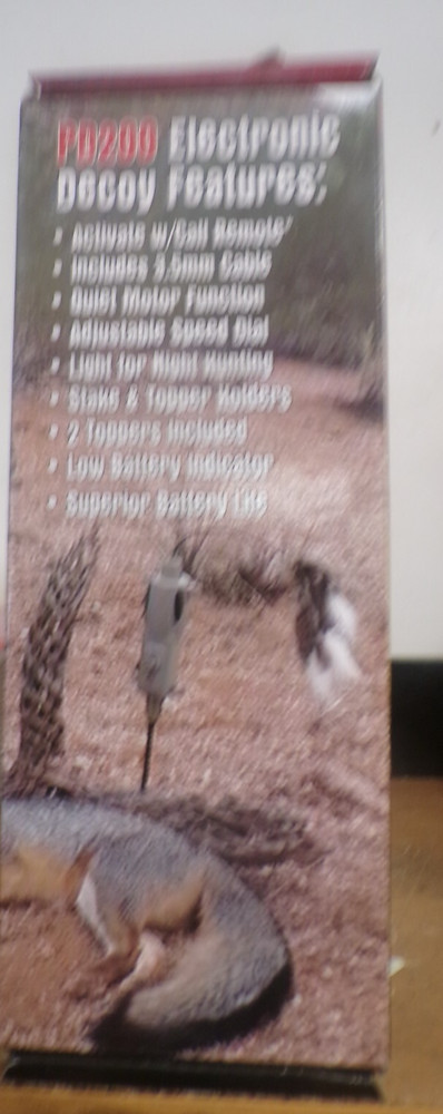 NEW ICOTEC PD200 STAND ALONE PREDATOR ELECTRONIC DECOY UNIVERSAL