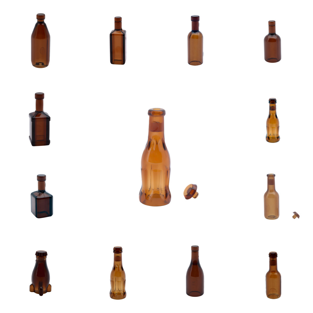 Custom Warrior Distillery Beverage Accessories for Minifigures  -Pick Style!-