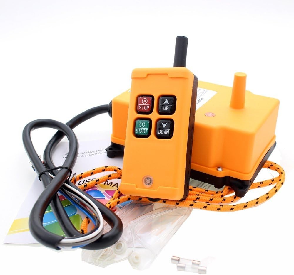 4 Key Crane Industrial Remote Control Wireless Transmitter Push Button Switch