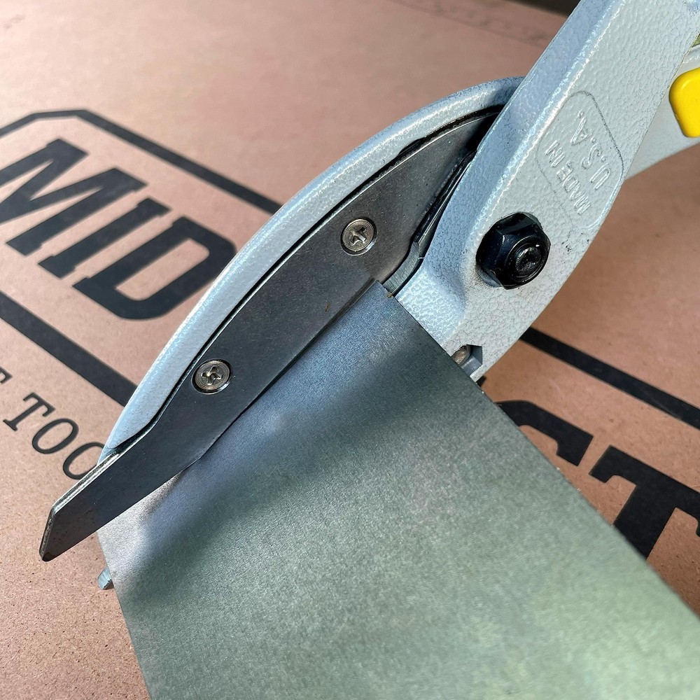 MIDWEST MagSnips Replaceable Blade Snip Straight Cut Regular Sheet Material ...