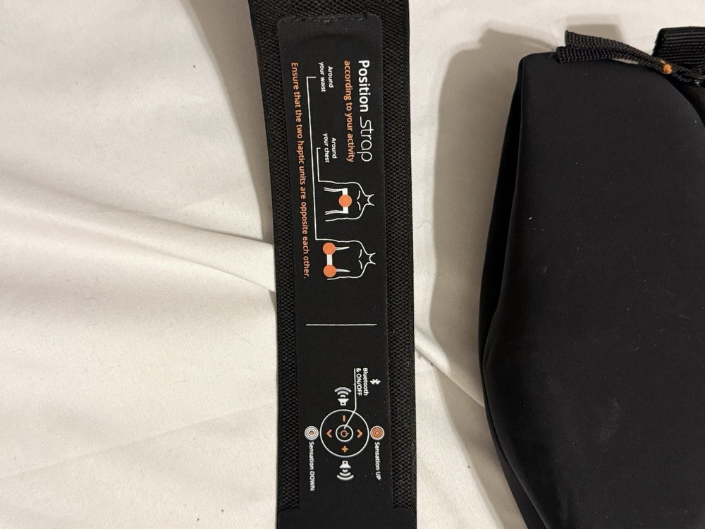 Woojer Strap Haptic Body Strap – Tested & Working – No Box