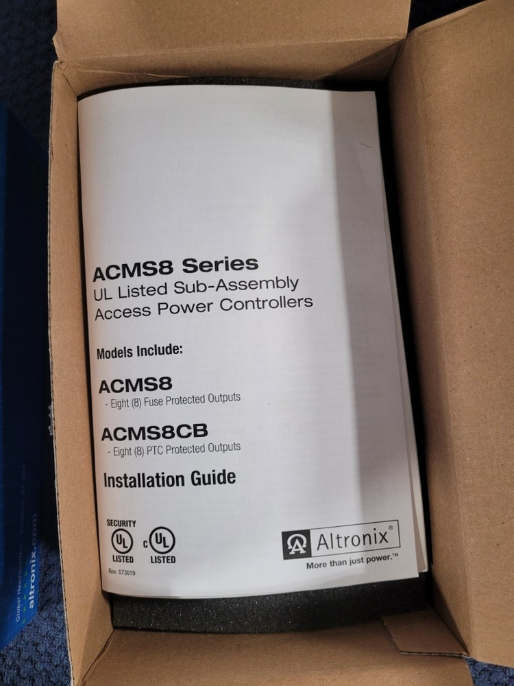 Altronix ACMS8CB Power Controller Board & LINQ2 Network Communication Module NEW