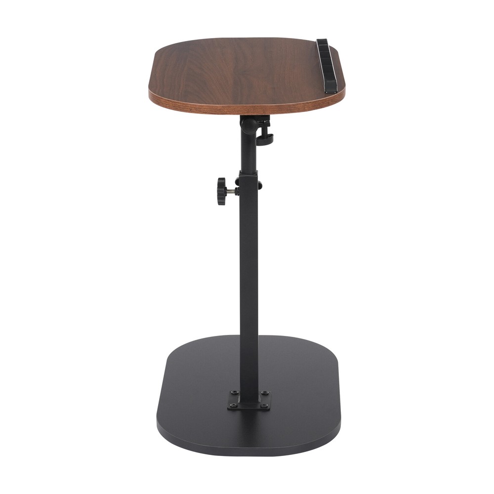 C-shaped Side Table Small Freestanding Coffee Table Height Adjustable Side Table