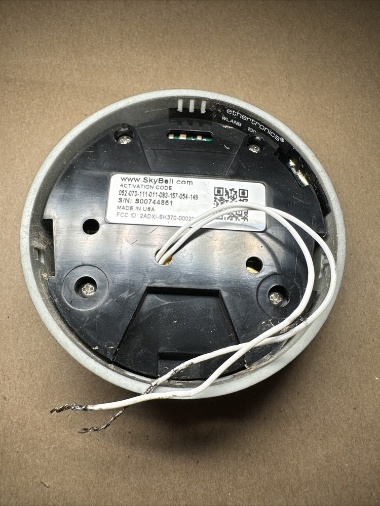 Skybell Video Doorbell Camera Bronze WiFi ( UNTESTED )