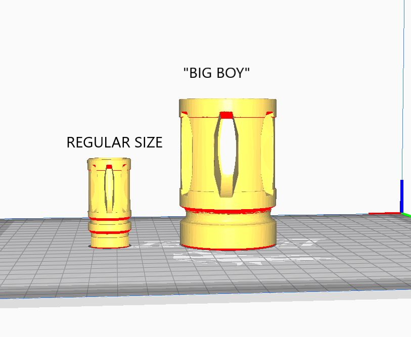 [3D Bro] THE RIDICULOUS Big Boy AIRSOFT MUZZLE DEVICE