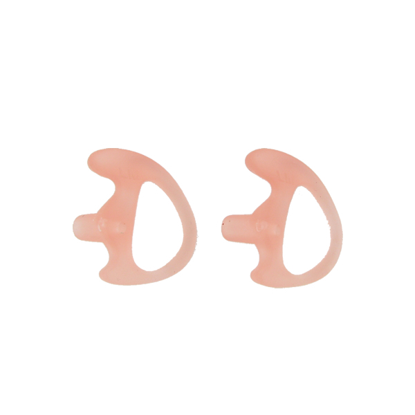 Replacement Medium Earmold Earbud Left Side Two-Way Radio Audio 2 Pack