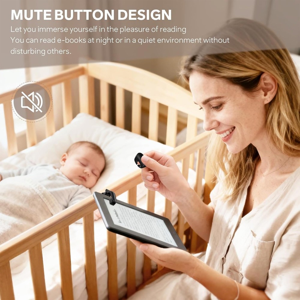 Kindle Page Turner Remote, Wireless Clicker for Tablets, eBook & Article Use