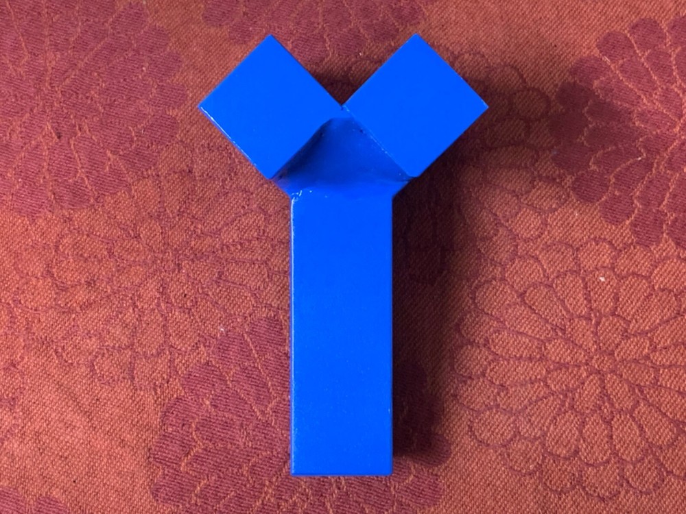 1” Hardy Forming Stake V Bottom Fuller Leaf Creasing Tool for Blacksmith Anvil