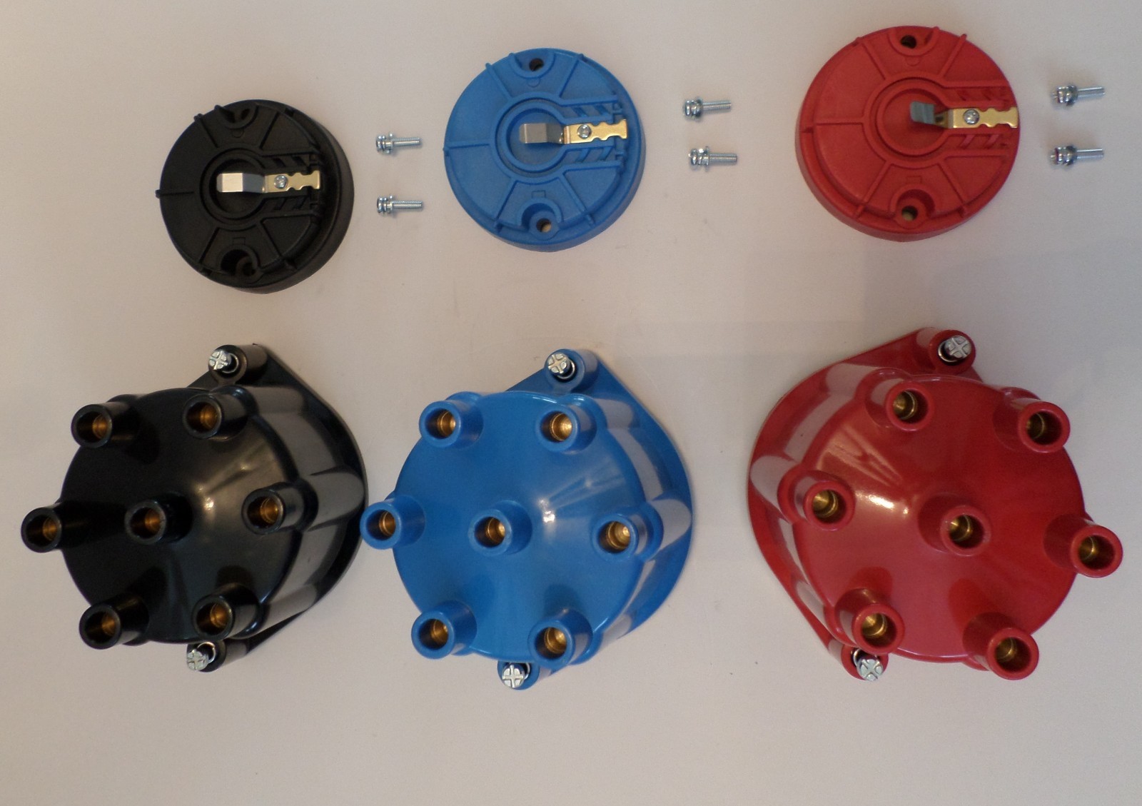 FEMALE Cap +Rotor 8 CYLINDER PRO SERIES Top Street Performance BLACK Distributor