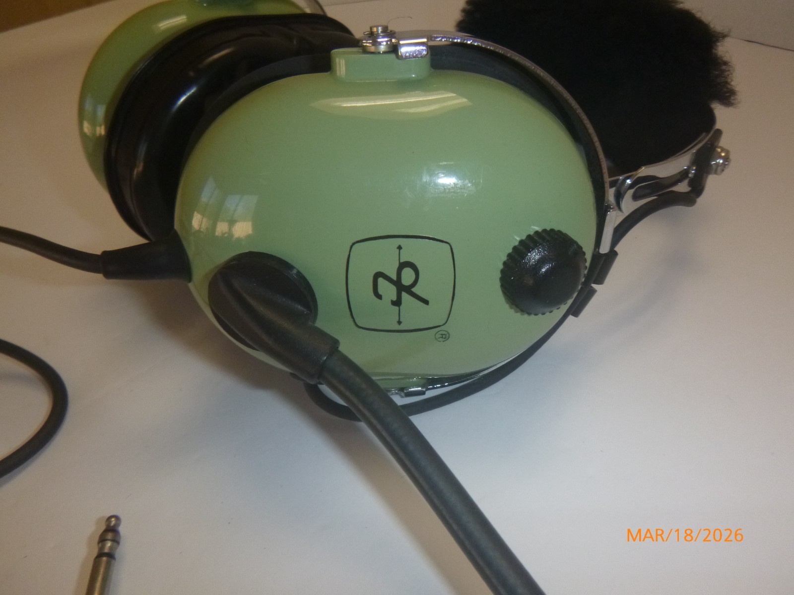 David Clark H10-13.4 Aviation Headset - GA Dual Plugs - Wool Head Cushion