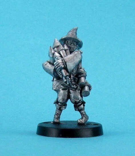 Ral Partha 28mm Scale RPG APPRENTICE PYROMANCER Dungeons & Dragons DND WZ 007 W