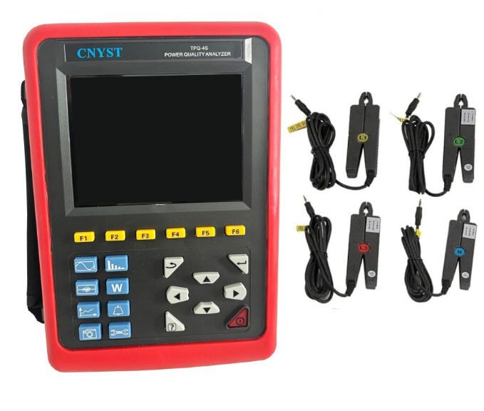 Energy Quality Analyzer Power Quality Measuring Instruments Range 10mA~10A