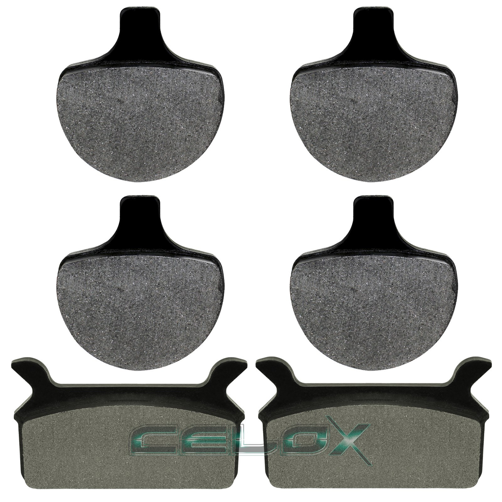 for Harley Davidson FLHTC Electra Glide Classic 1984-1999 Front Rear Brake Pads