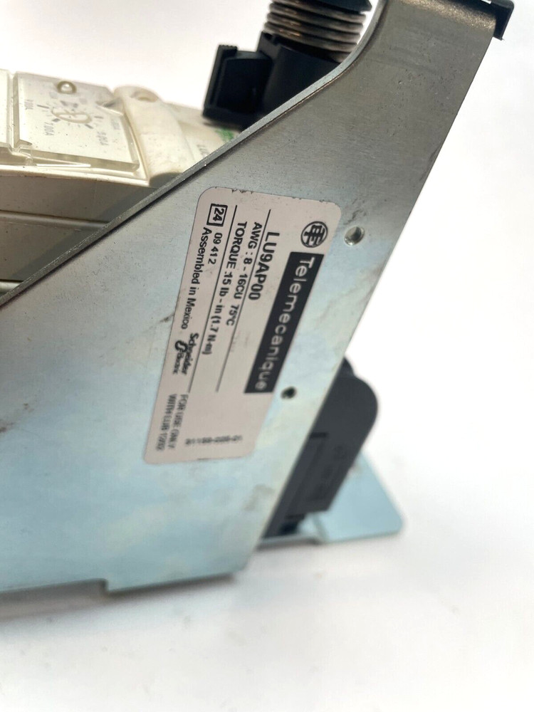 Schneider Electric LUCA12BL Starter Control Unit, LU9AP12 Handle LU9AP00 Bracket